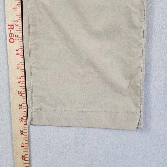 Orvis Pants Womens 4 Khaki Passport Outdoor Hiking Trail Pants Nylon Spandex - Picture 8 of 11